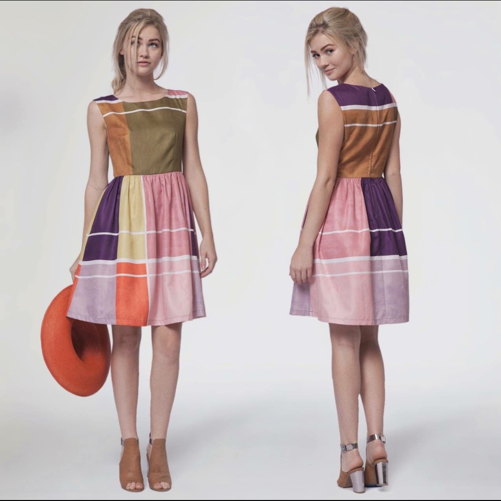 Dear Creatures fit and flare dress